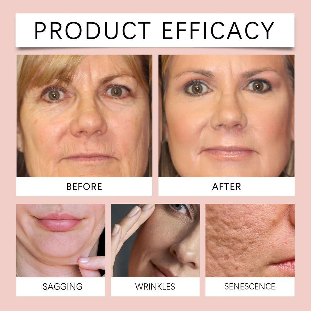 Ouhoe Collagen Peel Off Mask with Application Brush Anti Wrinkle Firming Hydrating Easy Peel All Skin Types Non Irritating Clean